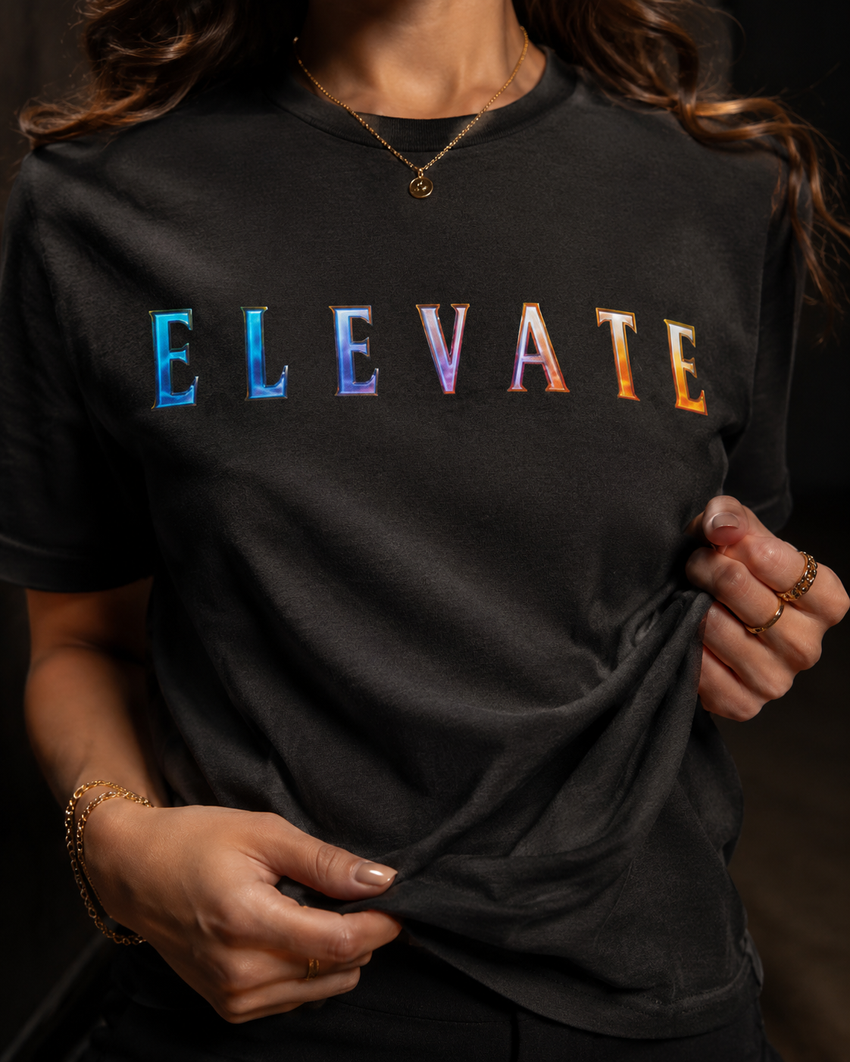 ELEVATE — Luxury Suede Unisex Tee