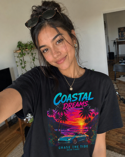 Customer wearing Virtua Vibe tee