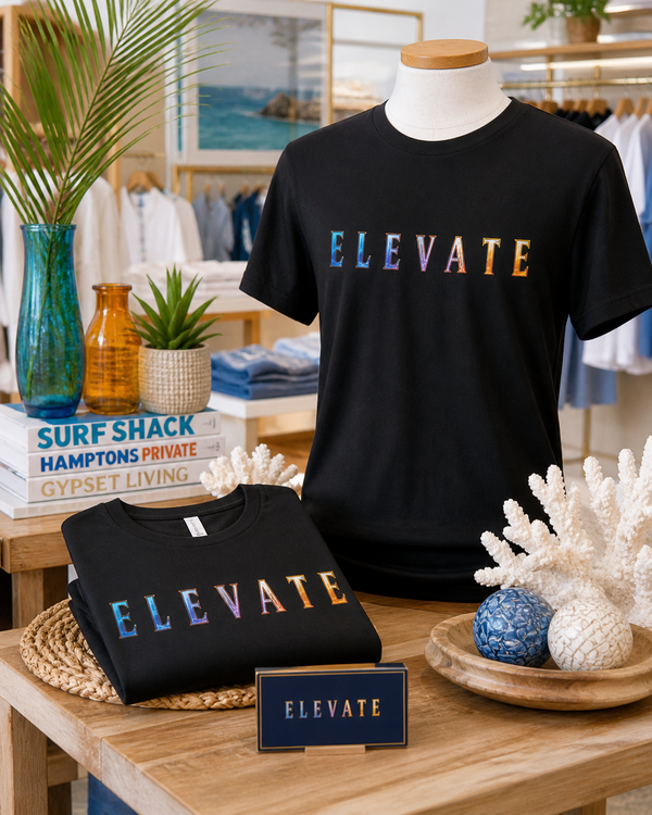 ELEVATE — Luxury Suede Unisex Tee