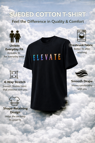 ELEVATE — Luxury Suede Unisex Tee