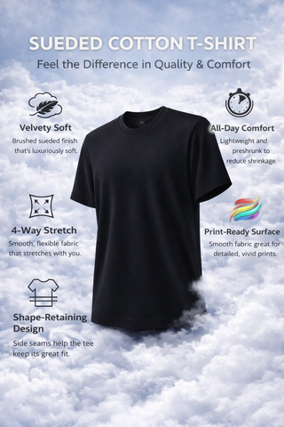 ELEVATE — Luxury Suede Unisex Tee