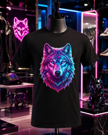 Neon Wolf Graphic Unisex Tee